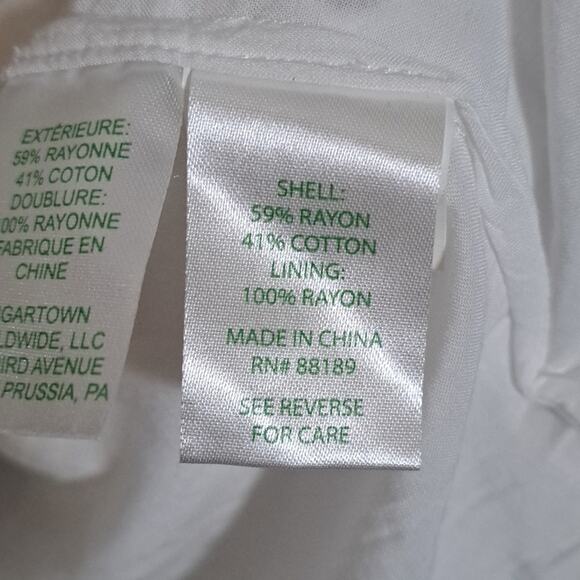 Lilly Pulitzer INDIRA Swing DRESS Resort SNOW White Eyelet - Picture 9 of 11